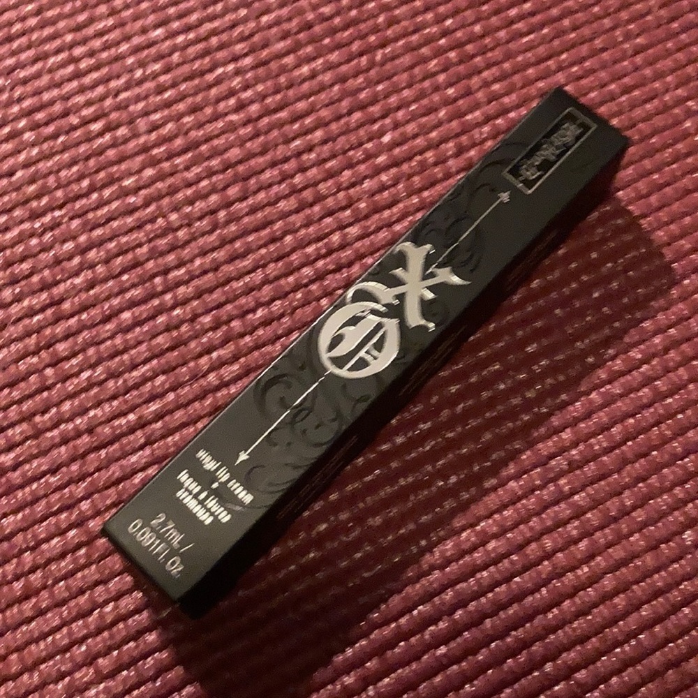 Kat Von D Vegan beauty vinyl lip cream in “Lolita”